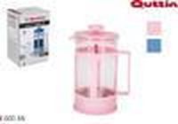 Quttin Infusiekaraf Cristal 600ml zilver RVS