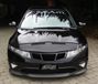 AutoStyle Motorkapsteenslaghoes Honda Civic HB 3/5 deurs 2006-2012 zwart