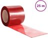 vidaXL Deurgordijn PVC Rood 200x1,6 mm 25m