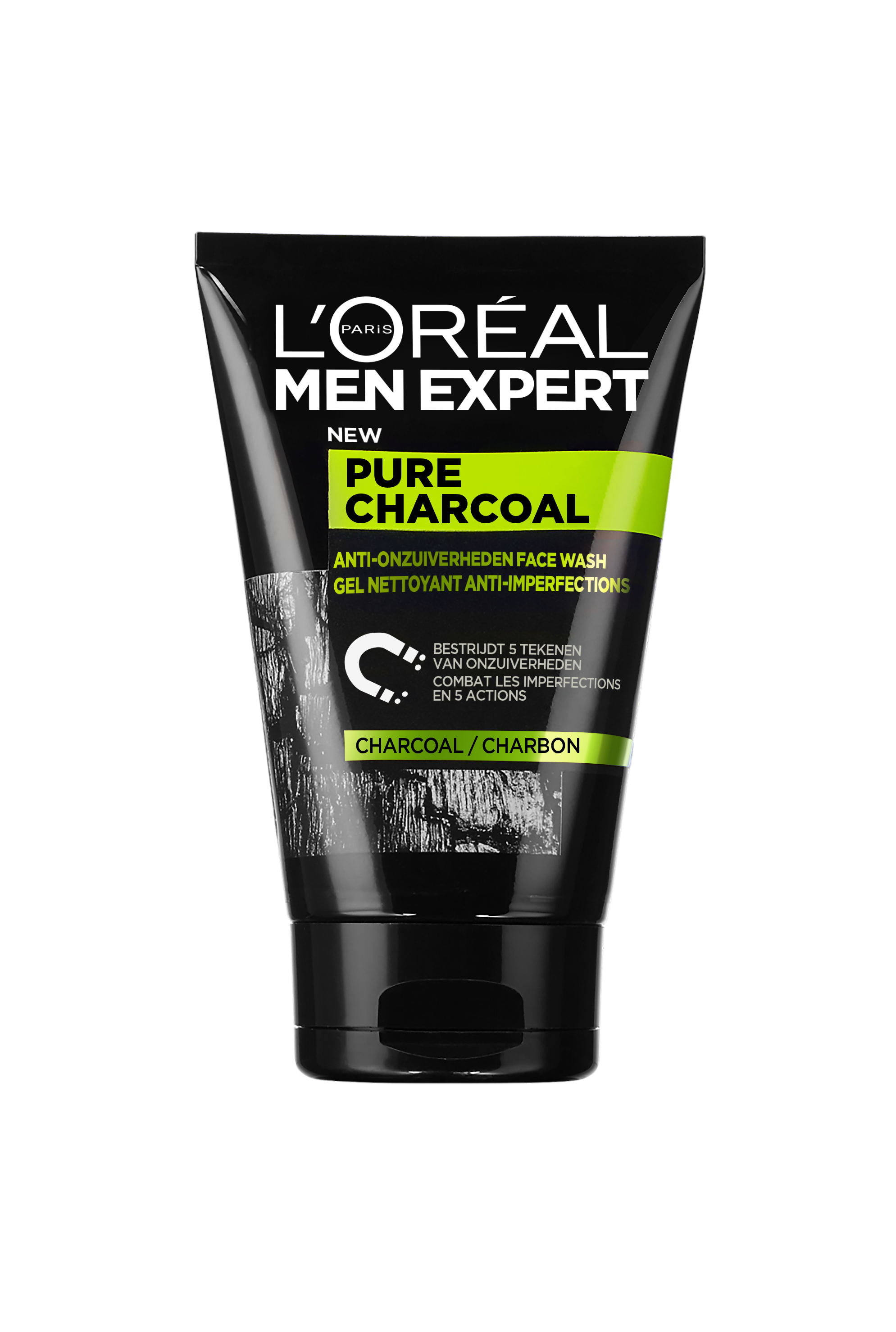 L'Oréal Men Expert Pure Charcoal - 100ml - Gezichtsreiniger