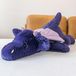 Peluche lesté dragon, 50 cm - violet