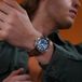 Timberland Trumbul Datumhorloge Mannen Blauw Leer