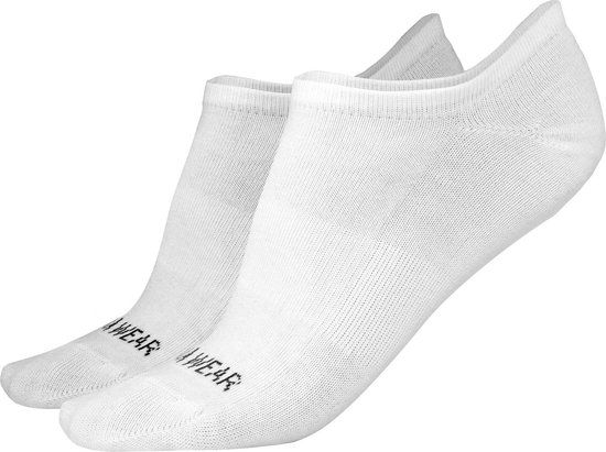 Gorilla Wear Enkelsokken 2-Pack - Wit - Maat 35-38