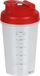 Juypal Hogar Juypal Shakebeker/shaker/bidon - 600 ml - rood - kunststof