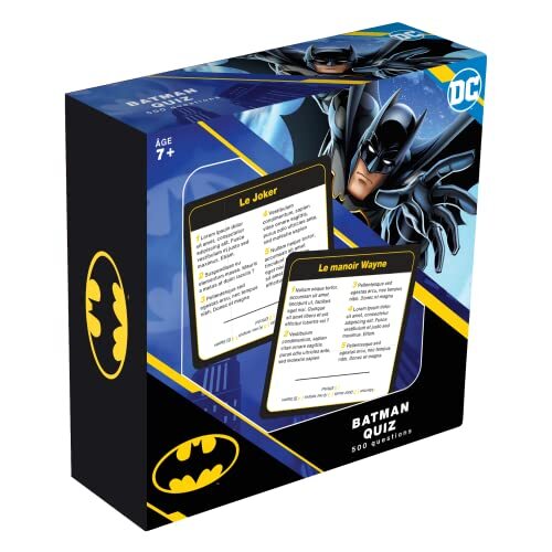 Topi Games DC Comics Batman Quizz 500, kaartspel, familie