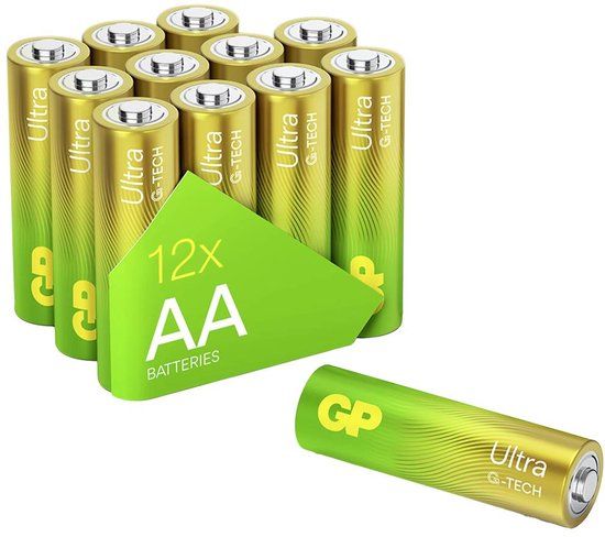 GP Ultra AA batterij (penlite) Alkaline 1.5 V 12 stuk(s)