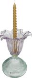 HD HD Collection Bougeoir Verre Multi 16x16x23cm