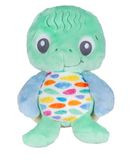 Playgro Eco pluche knuffeldier, extra zacht, gemaakt van gerecyclede waterflessen, motief schildpad