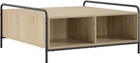 vidaXL Salontafel Sonoma Eiken 90 x 90 x 41 cm Bewerkt hout