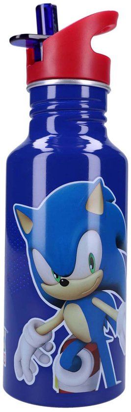 Sonic Keep It Cool - Schoolbeker en Drinkfles - 500ml - Aluminium - Blauw