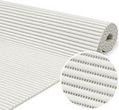 ANRO Badmat Wit 2x300cm Antislip Douchemat Afwasbaar Sneldrogend