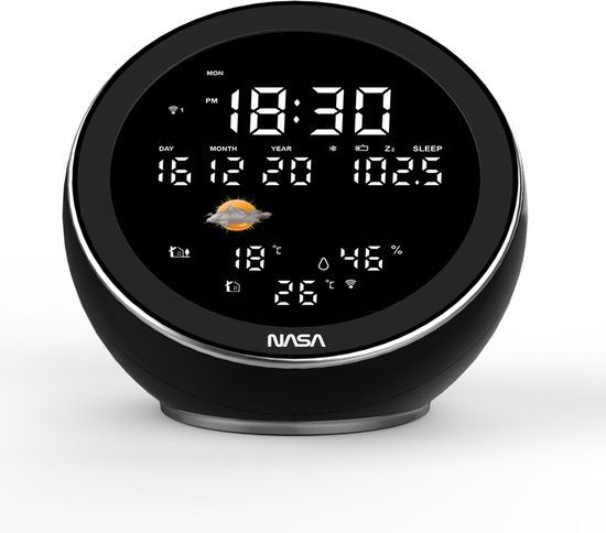 NASA Weerstation WSP1500BK - Zwart