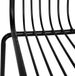 Bolero RVS Eetkamerstoelen Zwart (4 Stuks)
