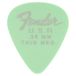 Fender Dura-Tone Guitar Picks 351 Shape, .58, Surf Green, 12-Pack