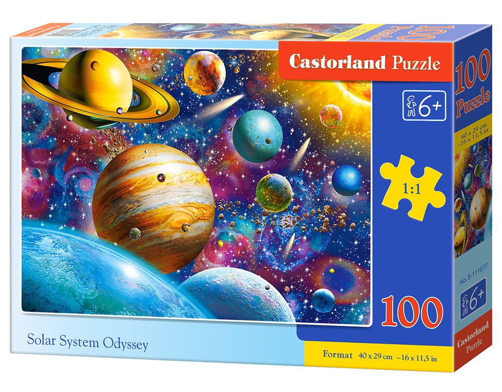 Castorland Solar System Odyssey - 100pcs Puzzle - 6+ Years