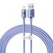 Baseus Crystal Shine câble Lightning vers USB A - 2m - Violet