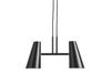 Suspension Woud Cono 2 abat-jours Noir