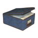 Ordinett box, polyester, blauw, medium