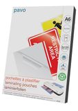 Pavo - Lamineerfolie A6 2x125 mic, 100 stuks - Glanzend