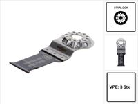 FEIN E-Cut Universal-zaagblad, breedte 28 mm, lengte 55 mm, VE 3 st., opname StarLock, bimetaal met gegolfde Universal-vertanding Breed toepassingsspectrum