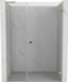 Mexen Lunar-B L porte de douche pivotante droite 125 cm, transparent, or