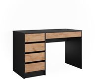 Vicco Sherry Bureau – 55 x 120 cm met laden Antraciet/gouden eik
