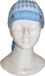 Funny Fashion Verkleed Beieren bandana/hoofd zakdoek - Oktoberfest - blauw/wit - volwassenen - hoeden