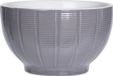 Excellent Houseware Soepkommen/serveer schaaltjes - Venice - keramiek - D14 x H8 cm - steengrijs - Stapelbaar
