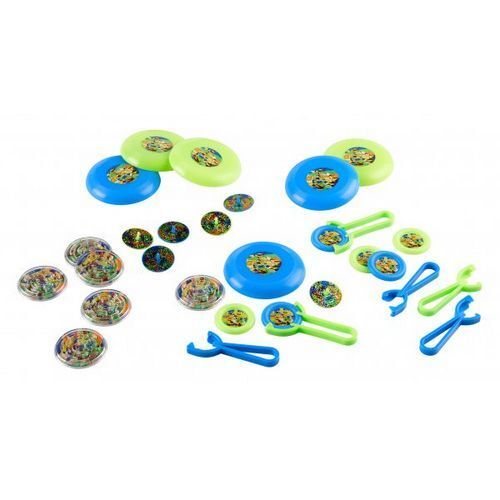 Partywinkel Ninja Turtles Uitdeelspeelgoedset 24 stuks