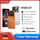 HOTWAV X100 GT Ultradunne Smartphone 6,9'' 120Hz Android 16 IR Blaster Mobiele Telefoon 8GB 256GB 5160mAh 20W Lichtgewicht Mobiel