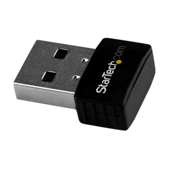 StarTech.com USB Wi-Fi Adapter AC600 Dual-Band Nano - Draadloos