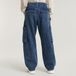 G-Star Cocoon Pants Wmn Dames Jeans Faded Indigo Shield Katoen 100% W27/32