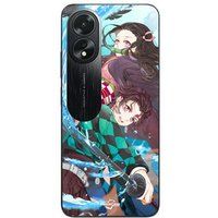 Maniacase Etui Oppo A38 Demon Slayer Tanjiro Kamado 8