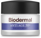 Biodermal Anti Age 50+ Crème de nuit - 50ml - Réduction des rides