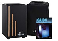 XDrum Cajon Primero Negra incl. Cajonschool en Tas, Kast: Linde, Gewicht 3