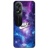 Oppo Etui A38 Nike Logo Wit Gekleurde Ruimte Maniacase