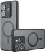 Techsuit - PureFrost MagSafe - Xiaomi Redmi Note 14 4G (Standard) - Noir givré