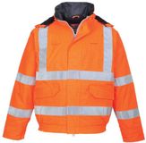 Portwest Bizflame Rain Hi-Vis Antistatic FR Bomberjack S773 - Oranje - XL