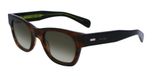 Paul Smith Pssn097 Highgate Lunettes de soleil géométriques pour homme Marron Gris 51mm