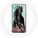 Manicase Etui voor Samsung Galaxy J5 2016 Zwart Paard van het Friese Race