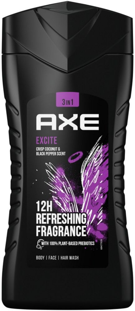 Axe Axe 3 in 1 Body Face & Hair Wash