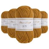 Utopia Crafts Joy DK Breigaren 5 x 50 g - 100% acryl (Sienna)