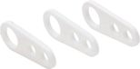 Kopp Ophanghaak/Trekontlasting - Wit - 3 stuks