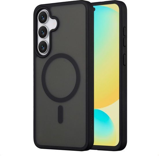 imoshion Color Guard Backcover met MagSafe voor de Samsung Galaxy S25 FE - Zwart