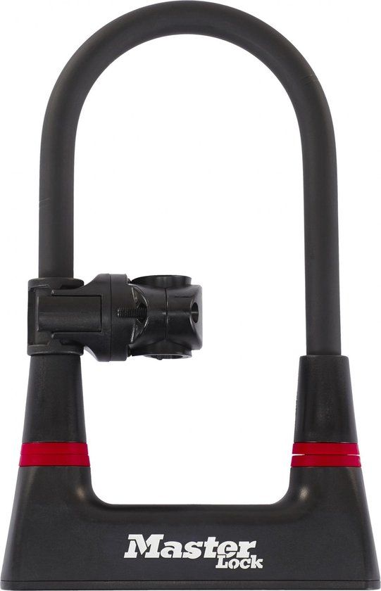 MasterLock Beugelslot van 210 mm - Zwart