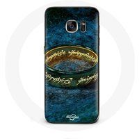 Maniacase Hoesje voor Samsung Galaxy S7 Edge The Lord of the Rings De Ringen van de Macht
