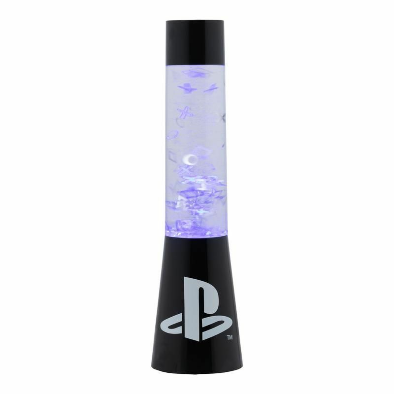 Paladone Products Ltd Paladone PlayStation Icons Flow Lamp - Lichtdecoratie figuur - Zwart/Transparant