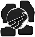WLG CARLUX-SILVER automatten voor: Fiat Punto II hatchback (1999-2010)