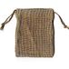Artemio Set van 4 Pocket Jute Stof/Weefsel, Bruin, 12,5 X 3 X 20 Cm