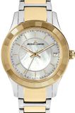 Jacques Lemans Datum horloge Venice - Vrouwen Polshorloge Staal Wit 34 mm